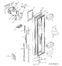 Diagram for 1 - Freezer Door