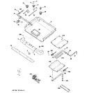 Diagram for 1 - Gas & Burner Parts