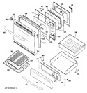 Diagram for 4 - Door & Drawer Parts