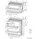 Diagram for 1 - Doors