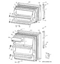 Diagram for 1 - Doors