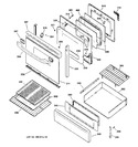 Diagram for 4 - Door & Drawer Parts