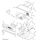 Diagram for 1 - Control Panel & Cooktop