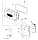 Diagram for 1 - Control Panel & Door Parts