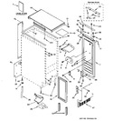 Diagram for 1 - Cabinet Liner & Door Parts