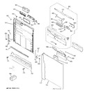 Diagram for 1 - Escutcheon & Door Assembly