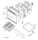 Diagram for 4 - Door & Drawer Parts