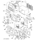 Diagram for 1 - Cabinet & Components