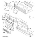 Diagram for 1 - Grille, Heater & Base Pan Parts