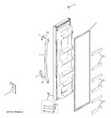 Diagram for 1 - Freezer Door