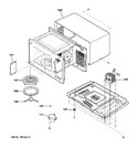 Diagram for 3 - Oven Cavity & Base Plate Parts