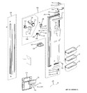 Diagram for 1 - Freezer Door