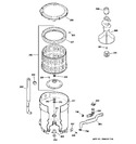 Diagram for 3 - Tub, Basket & Agitator