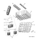 Diagram for 3 - Upper & Lower Rack Assembly