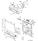 Diagram for 1 - Escutcheon & Door Assembly