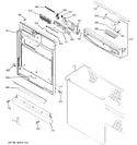 Diagram for 1 - Escutcheon & Door Assembly