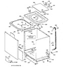 Diagram for 2 - Cabinet, Cover & Front Panel