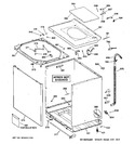 Diagram for 2 - Cabinet, Cover & Front Panel