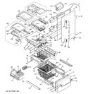 Diagram for 1 - Doors & Shelves