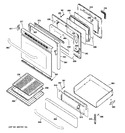 Diagram for 4 - Door & Drawer Parts