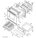 Diagram for 4 - Door & Drawer Parts