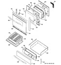 Diagram for 4 - Door & Drawer Parts