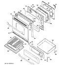 Diagram for 4 - Door & Drawer Parts