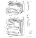 Diagram for 1 - Doors