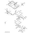 Diagram for 1 - Gas & Burner Parts