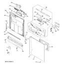 Diagram for 1 - Escutcheon & Door Assembly