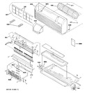 Diagram for 1 - Grille, Heater & Base Pan Parts