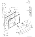 Diagram for 1 - Freezer Door