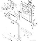 Diagram for 1 - Escutcheon & Door Assembly