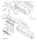 Diagram for 1 - Grille, Heater & Base Pan Parts