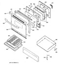 Diagram for 4 - Door & Drawer Parts