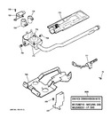 Diagram for 5 - Gas Valve & Burner Assembly