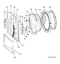 Diagram for 3 - Front Panel & Door