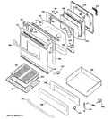 Diagram for 4 - Door & Drawer Parts