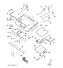 Diagram for 1 - Gas & Burner Parts