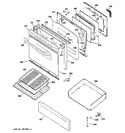 Diagram for 4 - Door & Drawer Parts