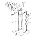 Diagram for 1 - Freezer Door