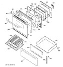 Diagram for 3 - Door & Drawer Parts