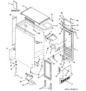 Diagram for 1 - Cabinet, Liner & Door Parts