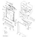 Diagram for 1 - Escutcheon & Door Assembly