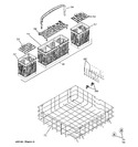 Diagram for 4 - Lower Rack Assembly