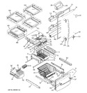 Diagram for 1 - Doors & Shelves