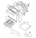 Diagram for 4 - Door & Drawer Parts