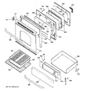 Diagram for 4 - Door & Drawer Parts