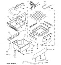 Diagram for 2 - Evaporator, Ice Cutter Grid & Water Parts