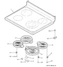 Diagram for 2 - Cooktop